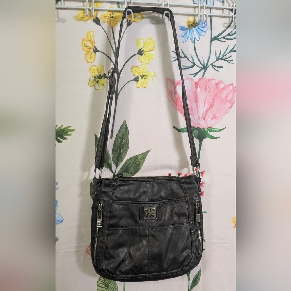 Tyler Rodan Black Crossbody Bag